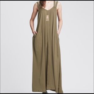 Banana Republic Olive Green Maxi Dress